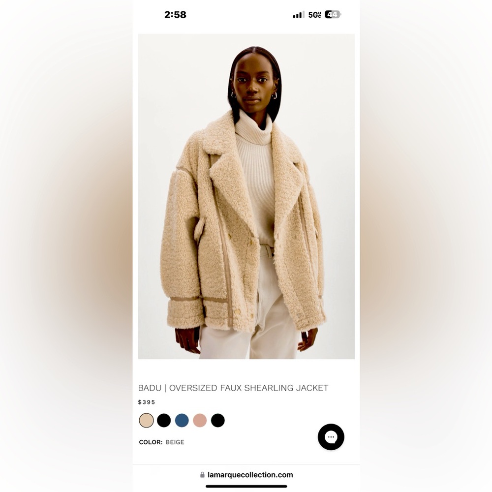 Beautiful off-white jacket